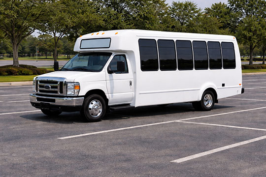 20-passenger minibus available for charter in Miramar, FL