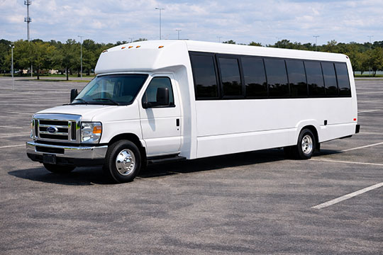 25-passenger minibus available for charter in Miramar, FL